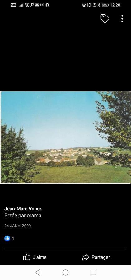 Maison D'Hote Les Notes Endormies Suite Le Refuge Walcourt Bagian luar foto