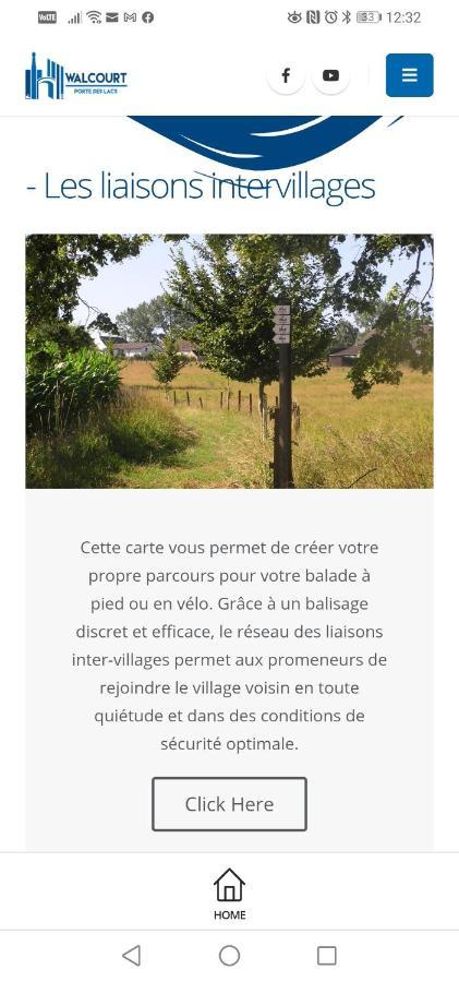 Maison D'Hote Les Notes Endormies Suite Le Refuge Walcourt Bagian luar foto