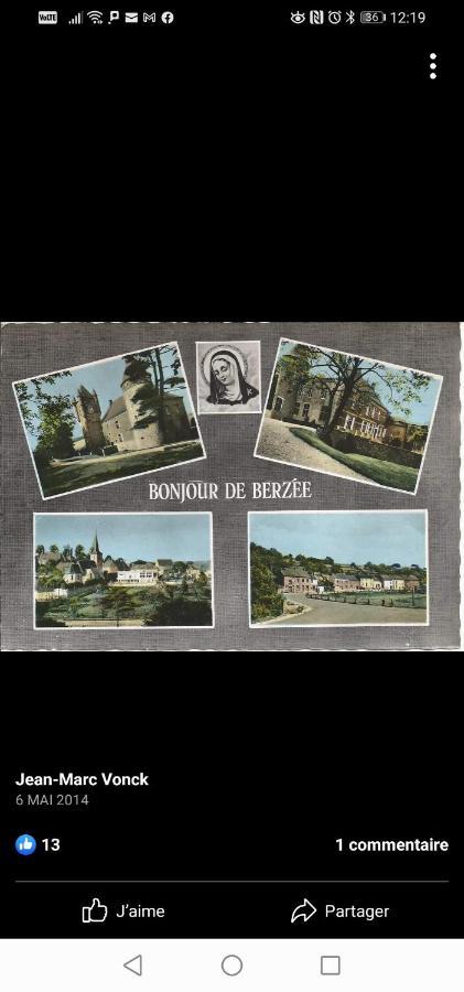 Maison D'Hote Les Notes Endormies Suite Le Refuge Walcourt Bagian luar foto