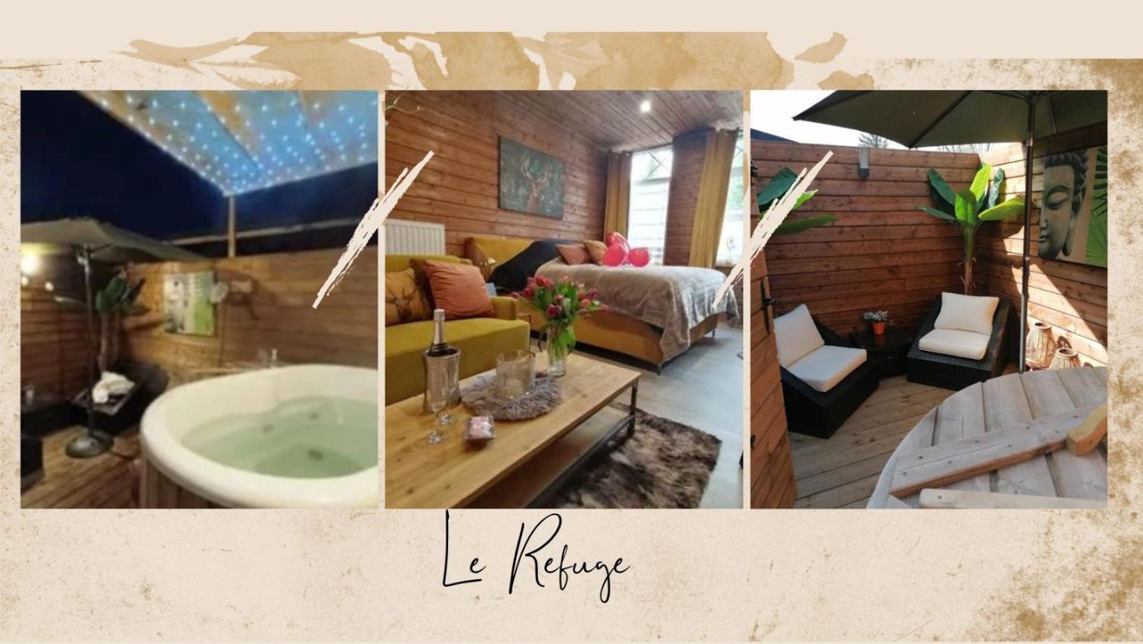 Maison D'Hote Les Notes Endormies Suite Le Refuge Walcourt Bagian luar foto