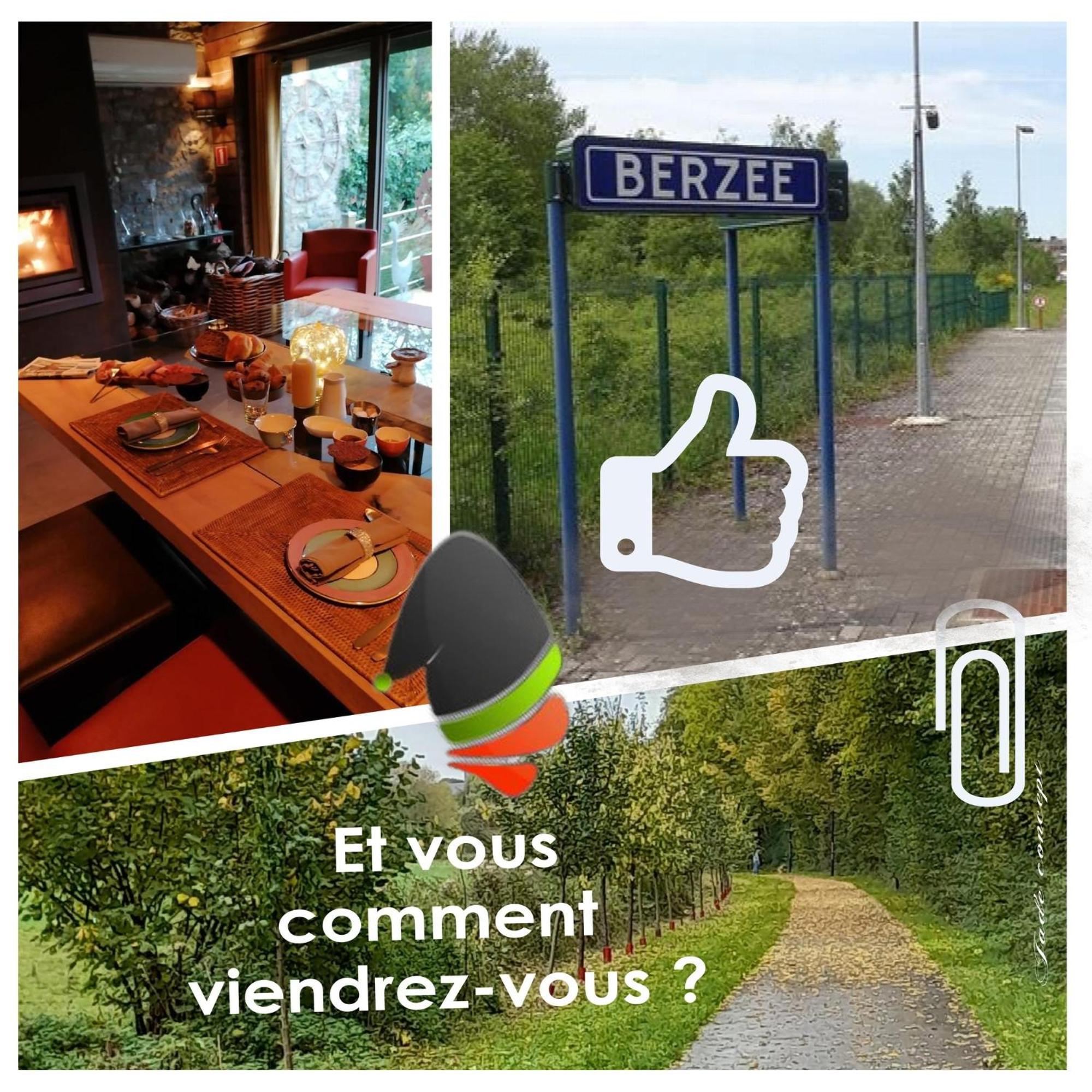 Maison D'Hote Les Notes Endormies Suite Le Refuge Walcourt Bagian luar foto